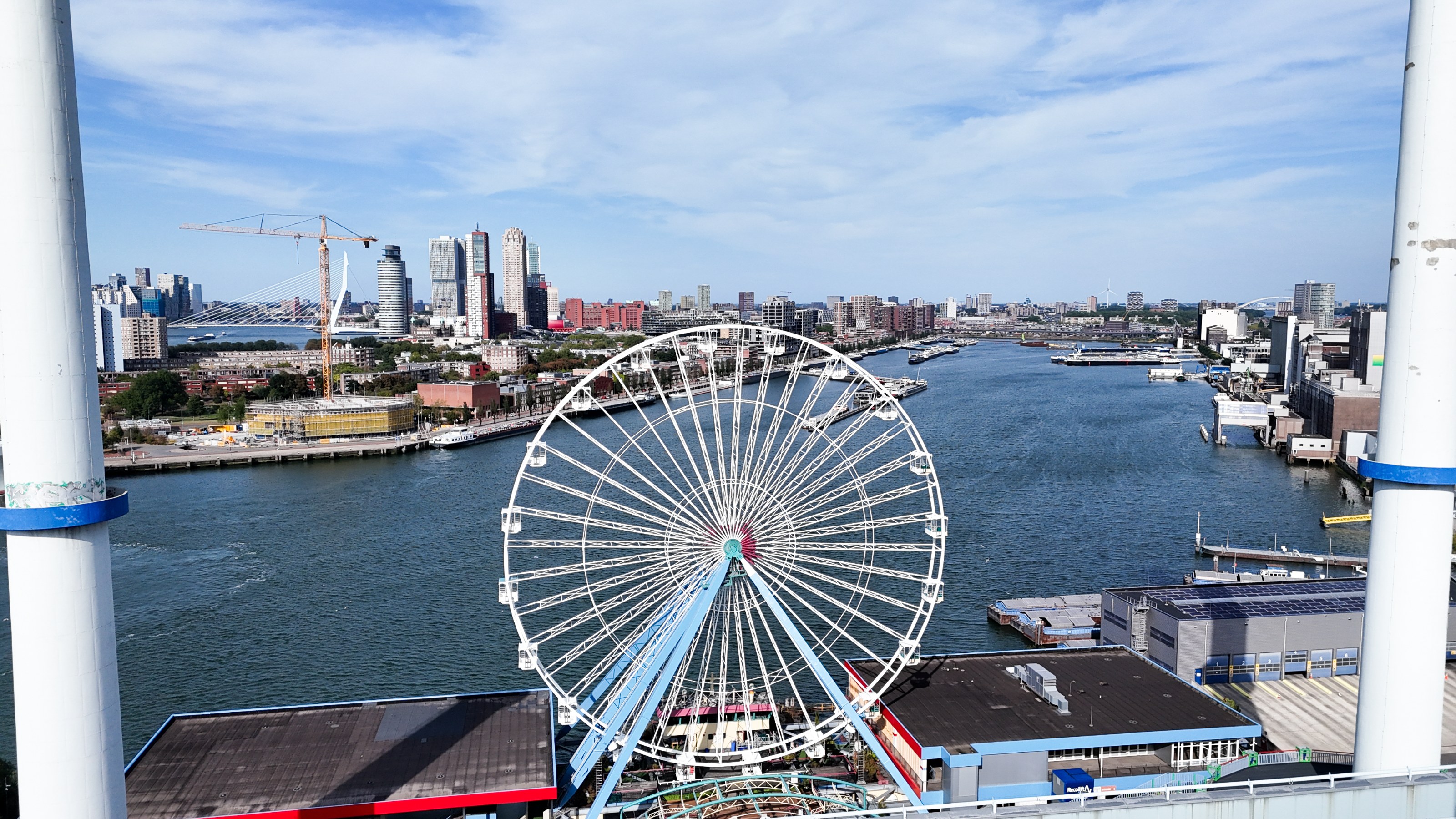 ZUIDYARD aan de Maashaven, de opstaplocatie voor ZUIDYARD Cruise